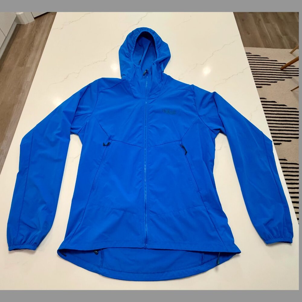 Rab Men's Borealis Hooded Jacket - Medium - Maya Blue